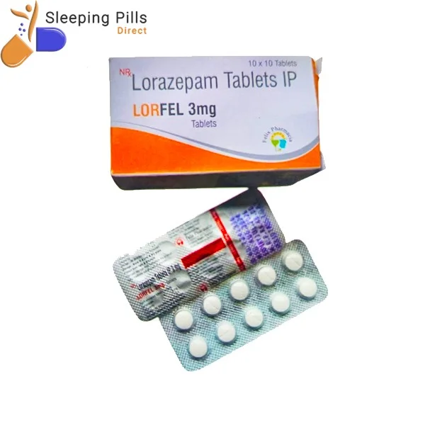 Lorazepam IP Lorfel 3mg