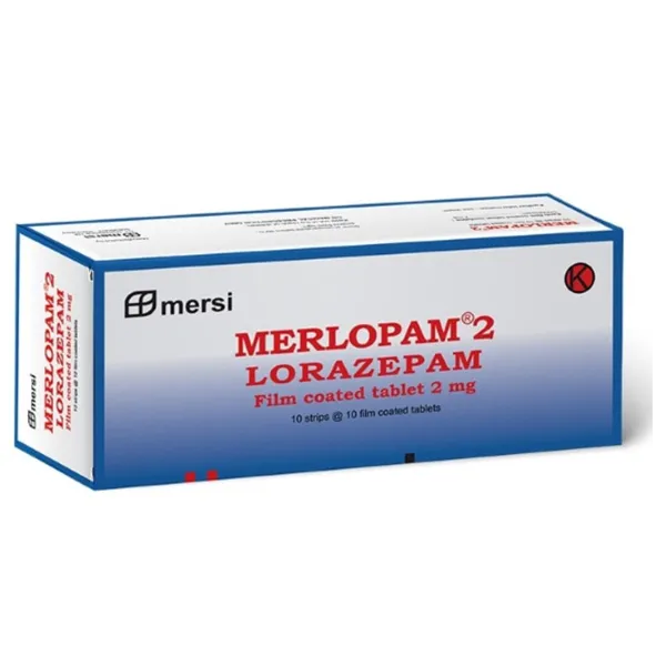 Merlopam 2 Lorazepam 2mg