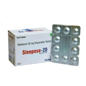 Sleepose 20mg Melatonin Dispersible Tablets