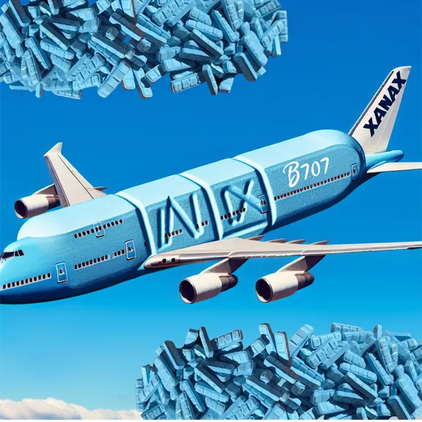 Xanax Boeing B707 4mg (Price Reduction)